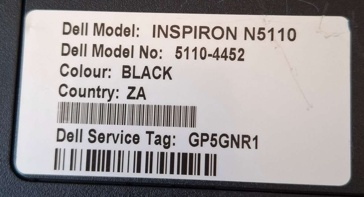 Dell Inspiron N5110 Laptop Spare Parts Bundle