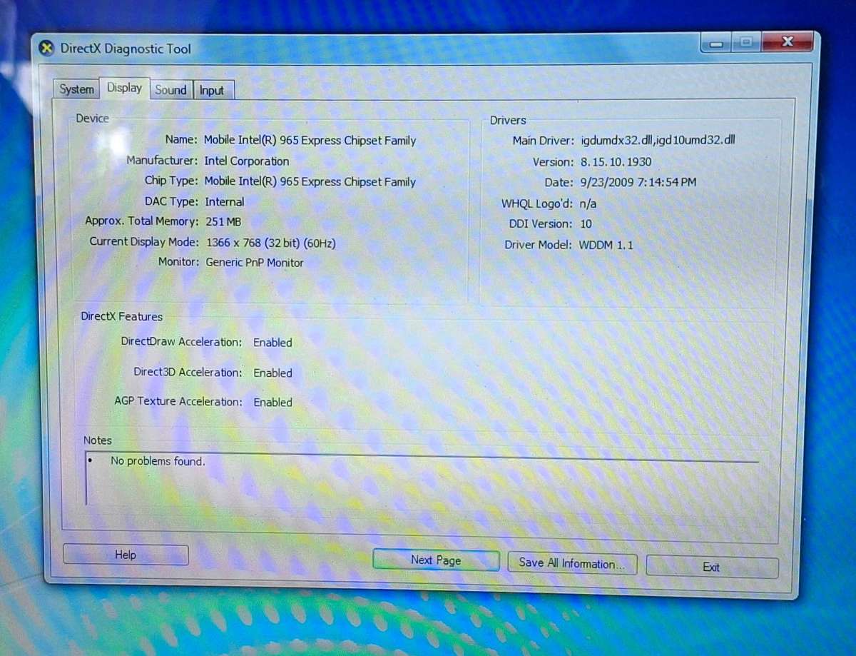 HP Compaq 610 Laptop 2.2GHZ Processor 1GB Ram Windows 7 (FREE SHIPPING!)