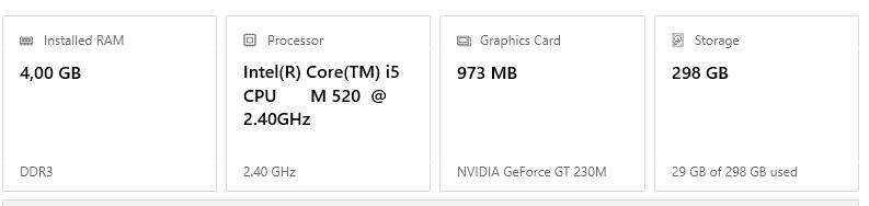 Hp Pavillion DV7 Laptop Model Dv7-3170 i5 2.4GHZ CPU 4GB Ram