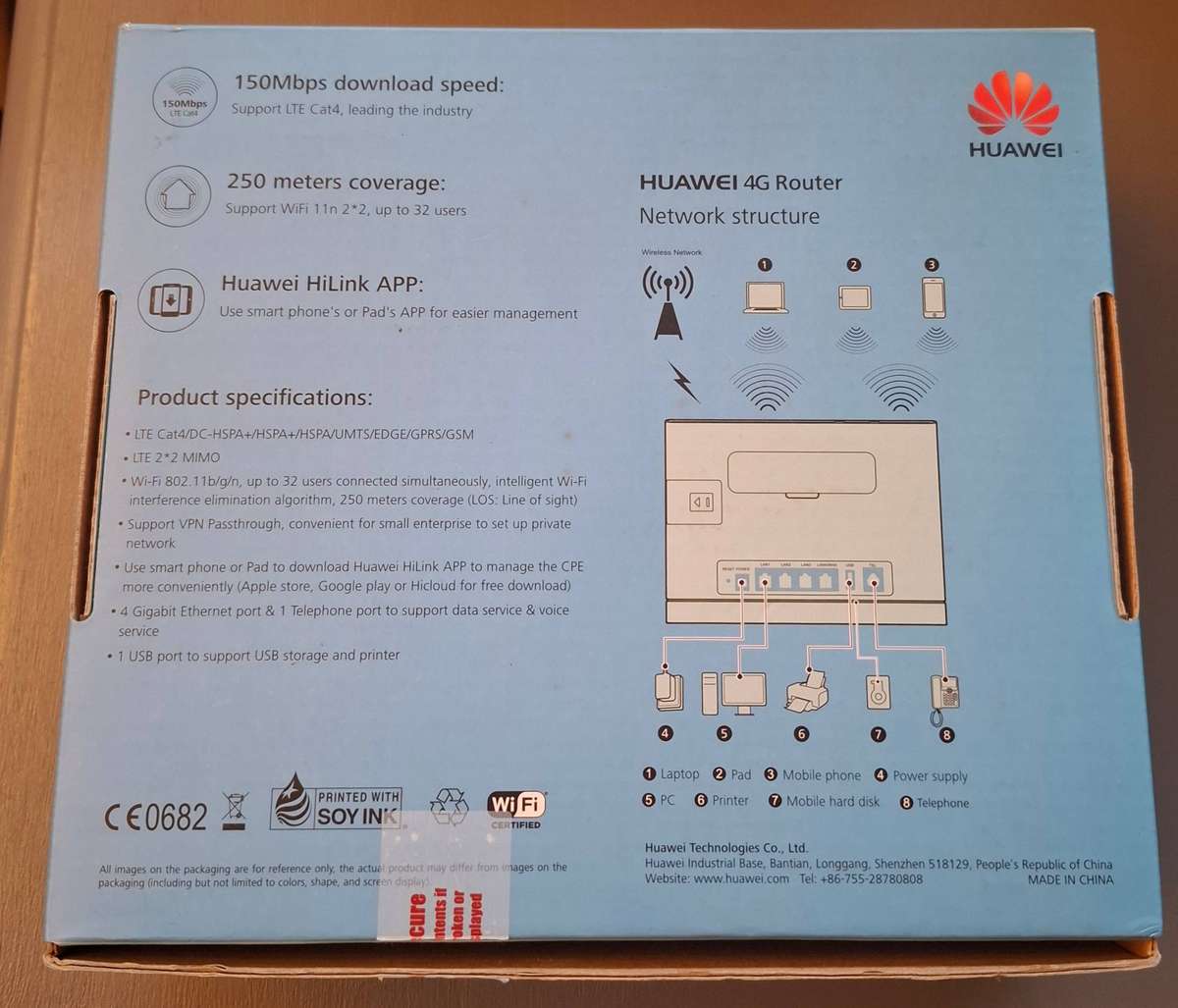 Huawei B315S-936 4G LTE Router