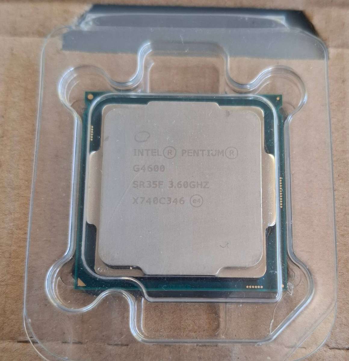 Intel Pentium G4600 3.6GHZ Processor Including Heatsink Fan