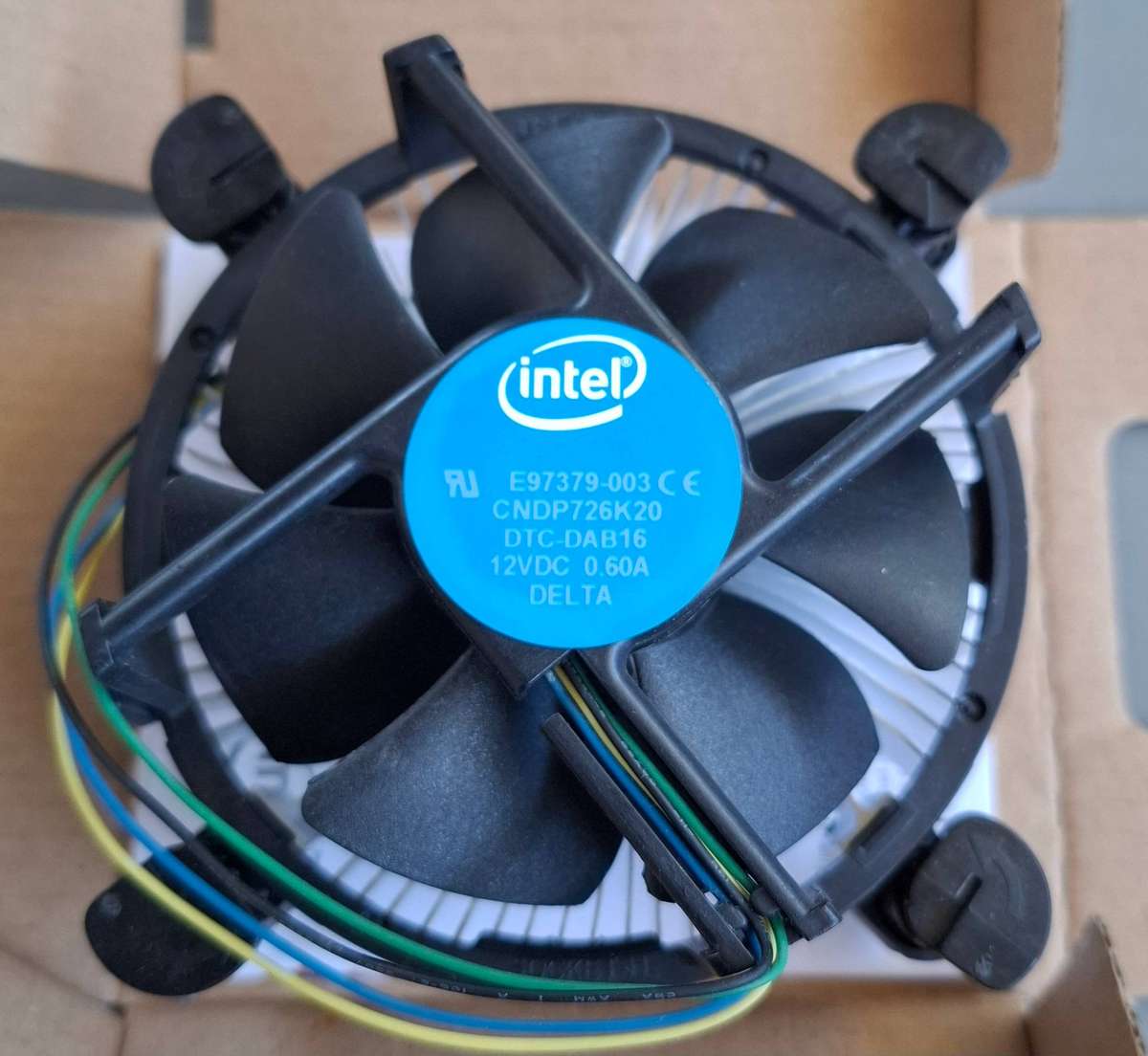 Intel Pentium G4600 3.6GHZ Processor Including Heatsink Fan