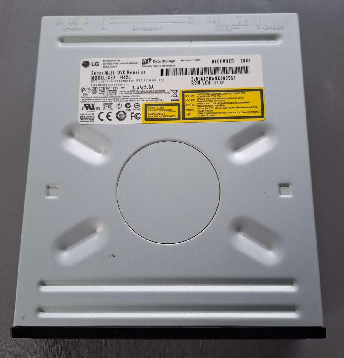 LG IDE Super Multi CD DVD Writer