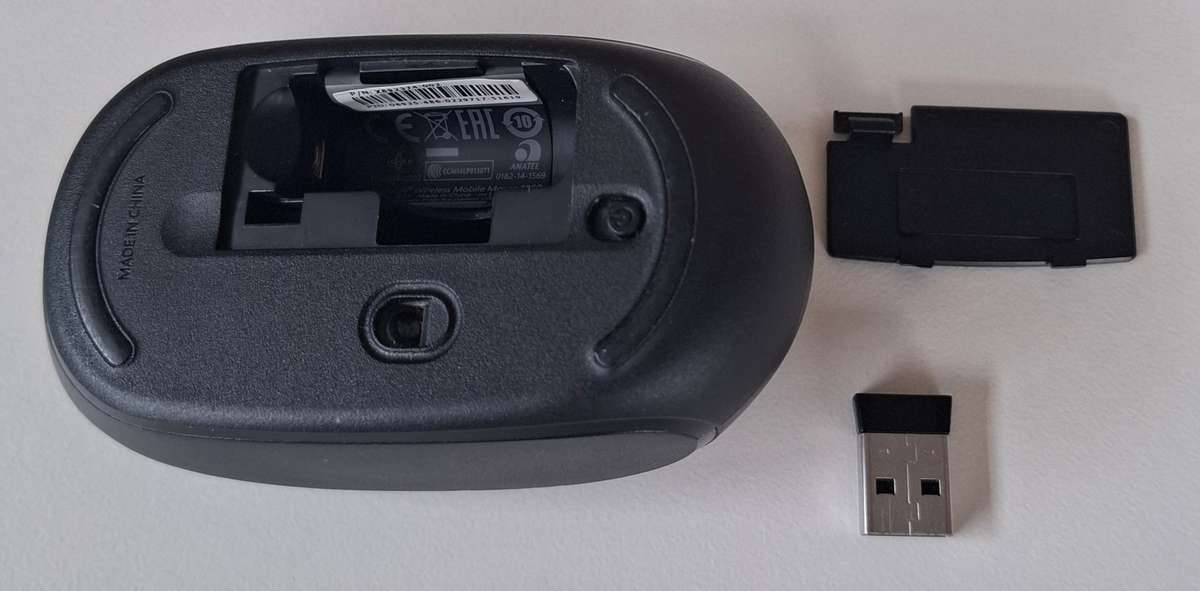 Microsoft 1850 Wireless Mouse BLACK