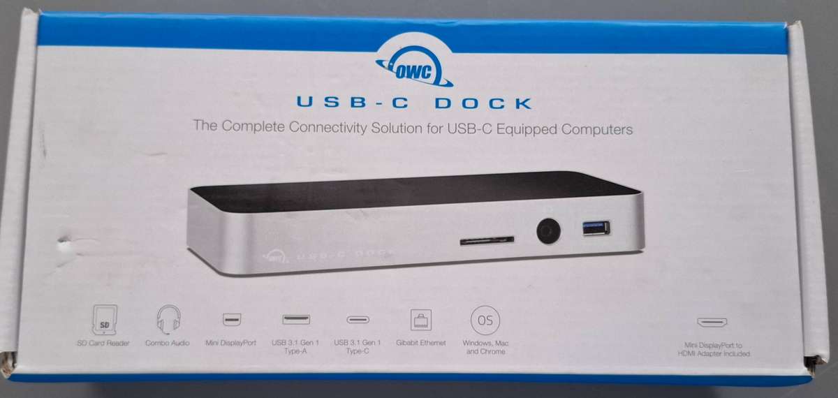 OWC USB-C Dock Universal Dock For MacOs & Windows