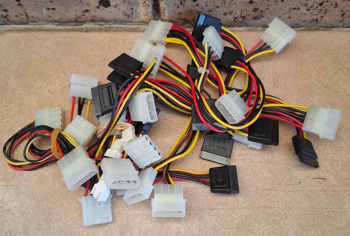 Molex & Sata Power Cable Bundle Bargain