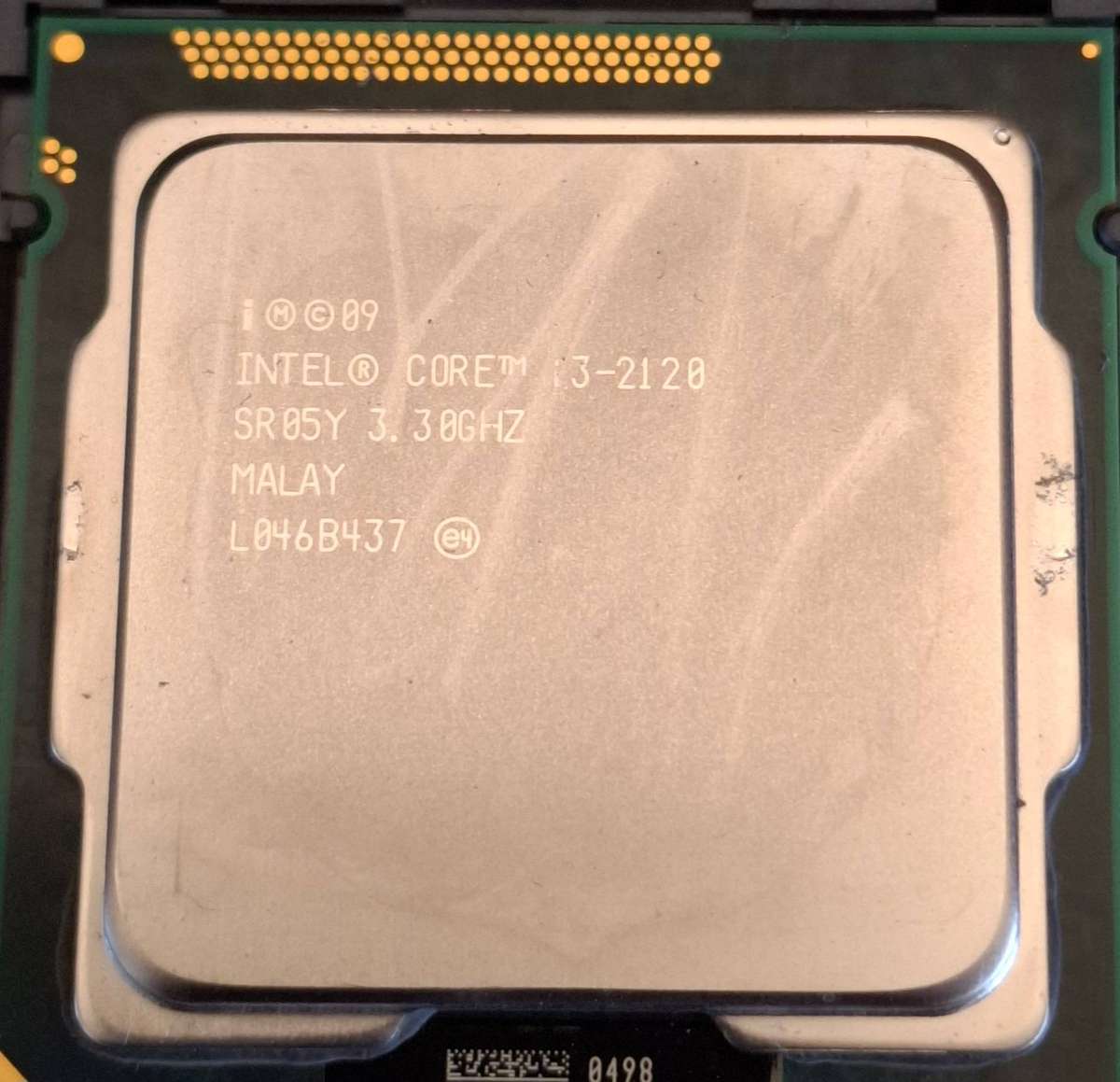 Gigabyte H61M-D2P-B3 Rev 1 Motherboard Bundle Intel Core i3 2120 3.3GHZ CPU 4GB Ram