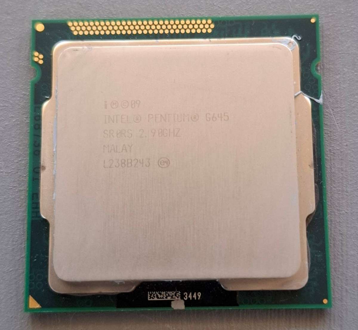 Gigabyte GA-H61M-DS2 (rev.2.0) Motherboard Bundle Intel Pentium G645 2.9GHZ Processor 2GB Ram Memory