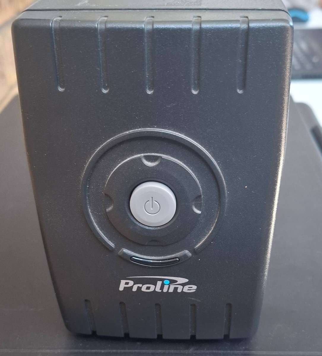 Proline UPS600 600VA 360Watt Line Interactive UPS Including C14 Extension Cable