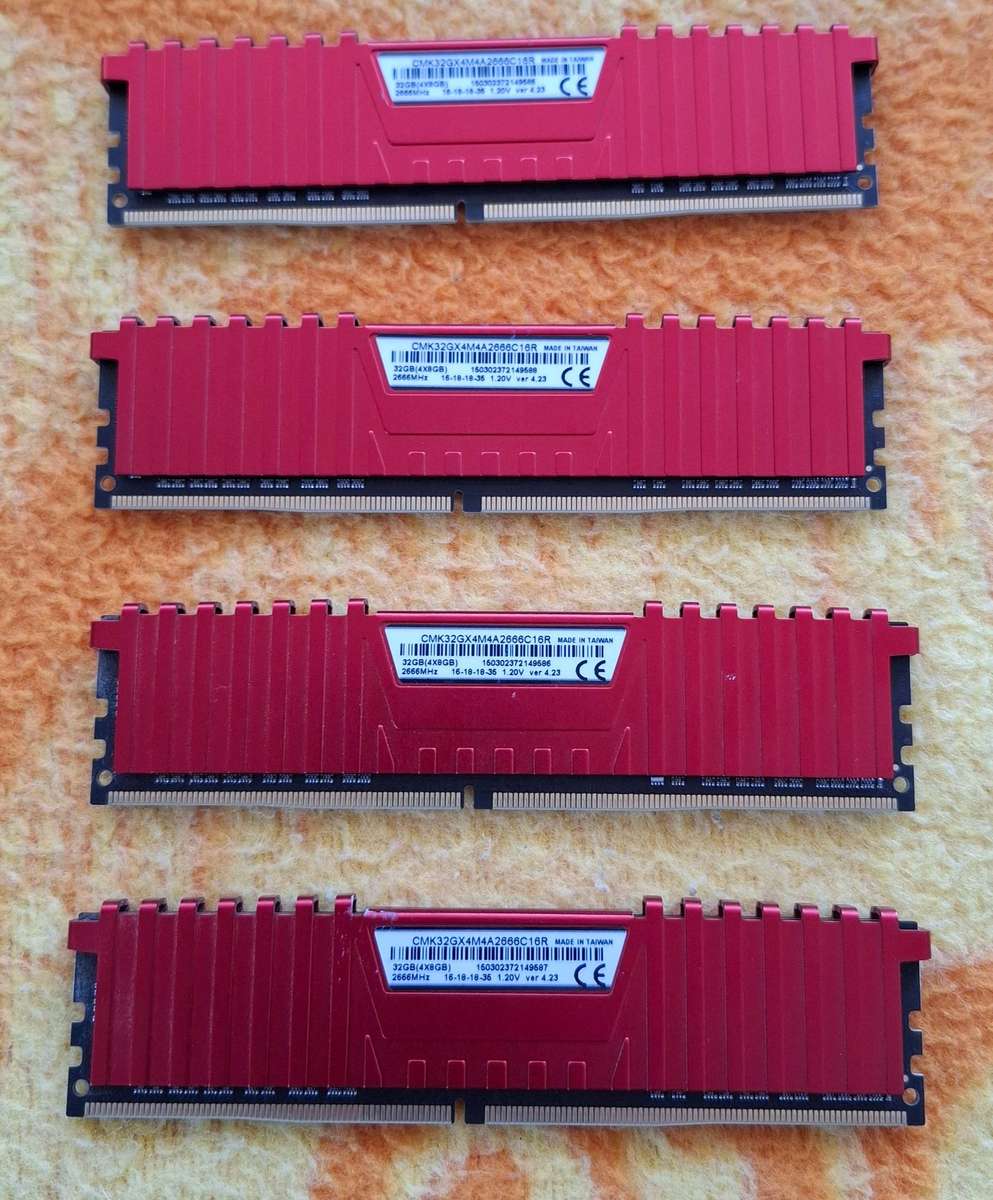 Corsair Vengeance LPX DDR4 32GB Desktop Ram Kit (4 x 8GB)