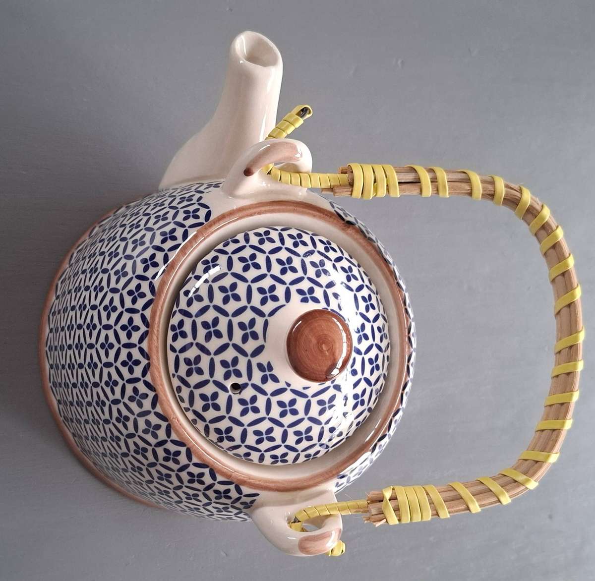 Blue Moroccan Fushion TeaPot Large