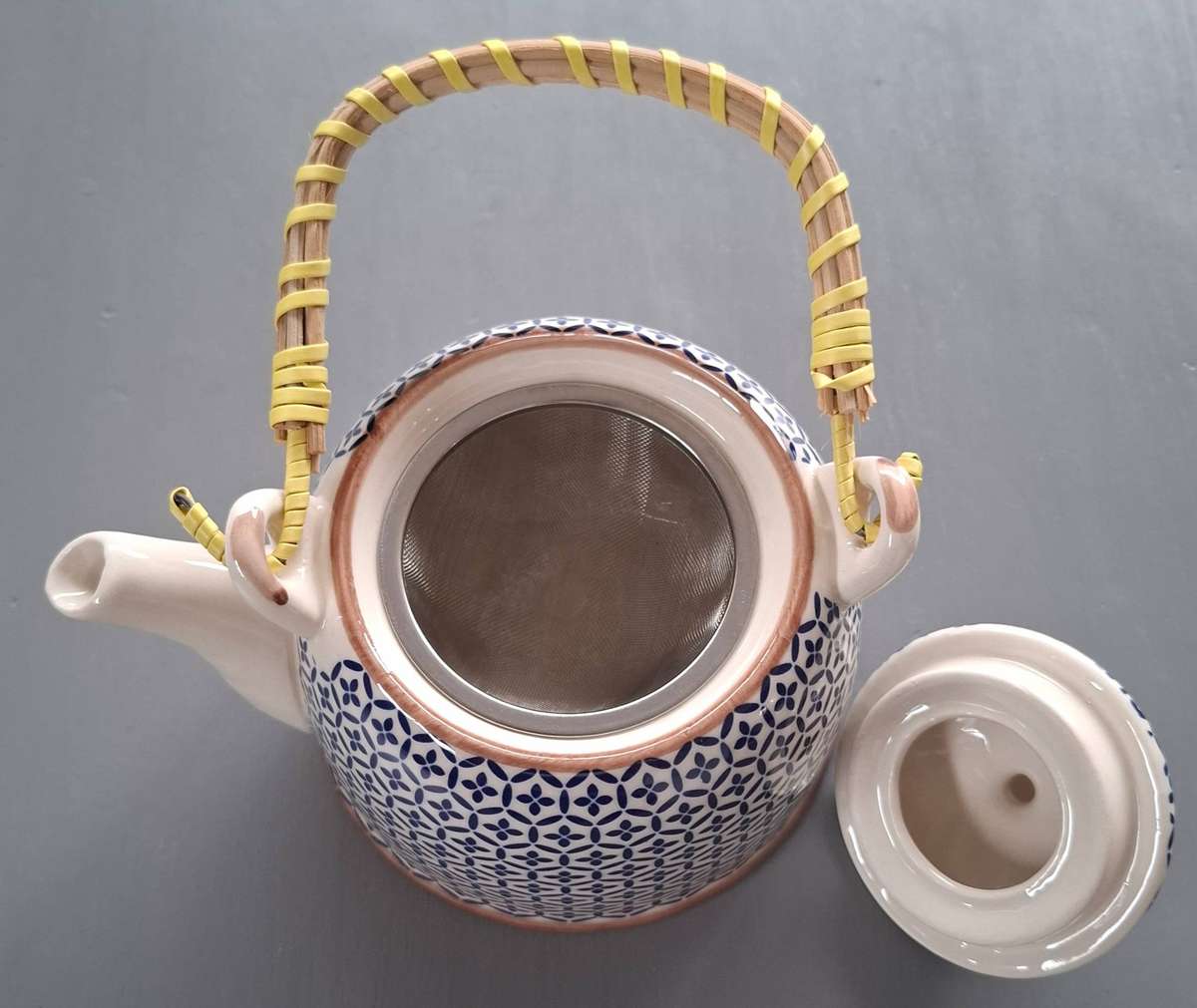 Blue Moroccan Fushion TeaPot Large