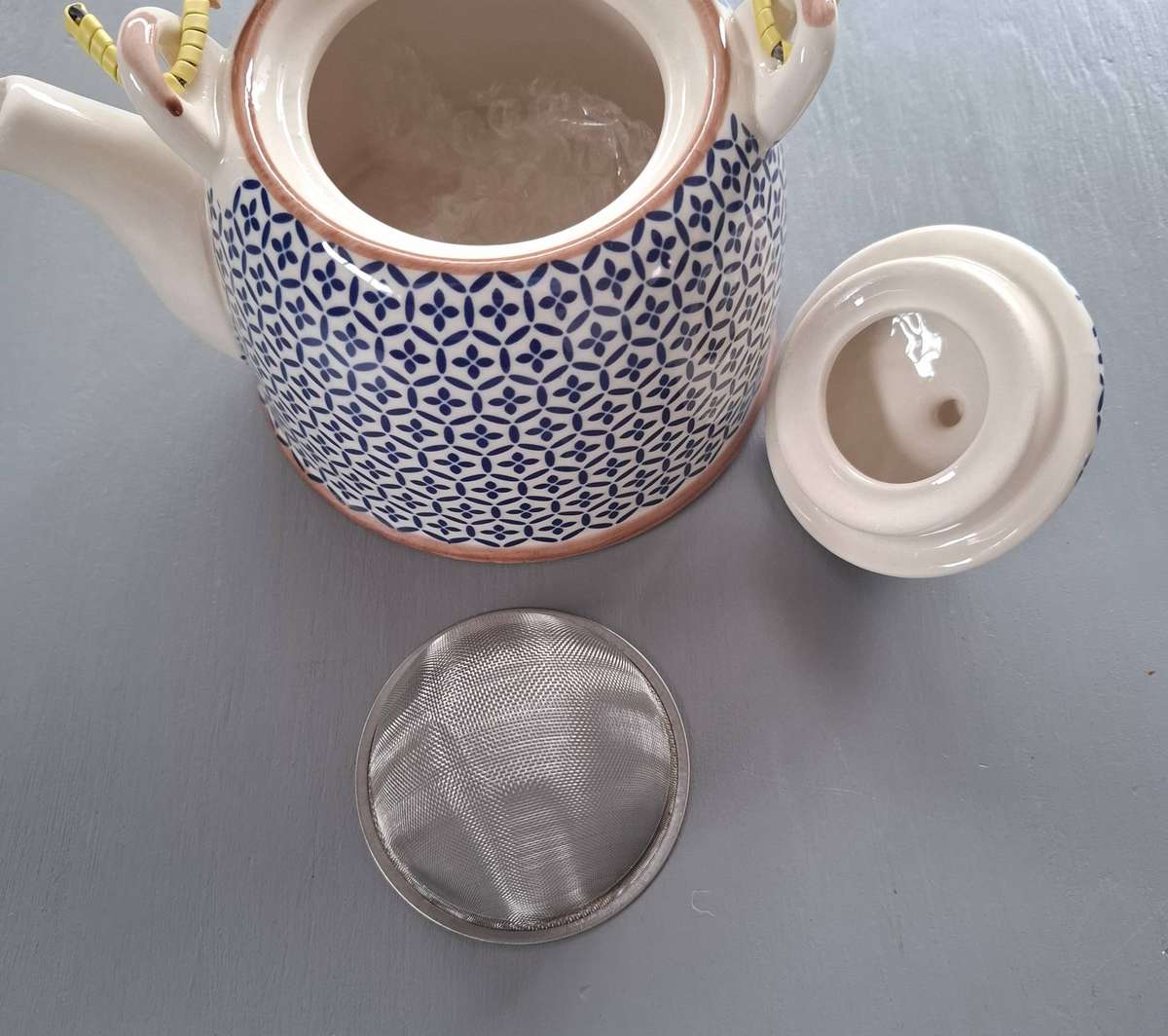 Blue Moroccan Fushion TeaPot Large