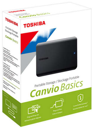Toshiba 2TB USB3 External Portable Hard Drive