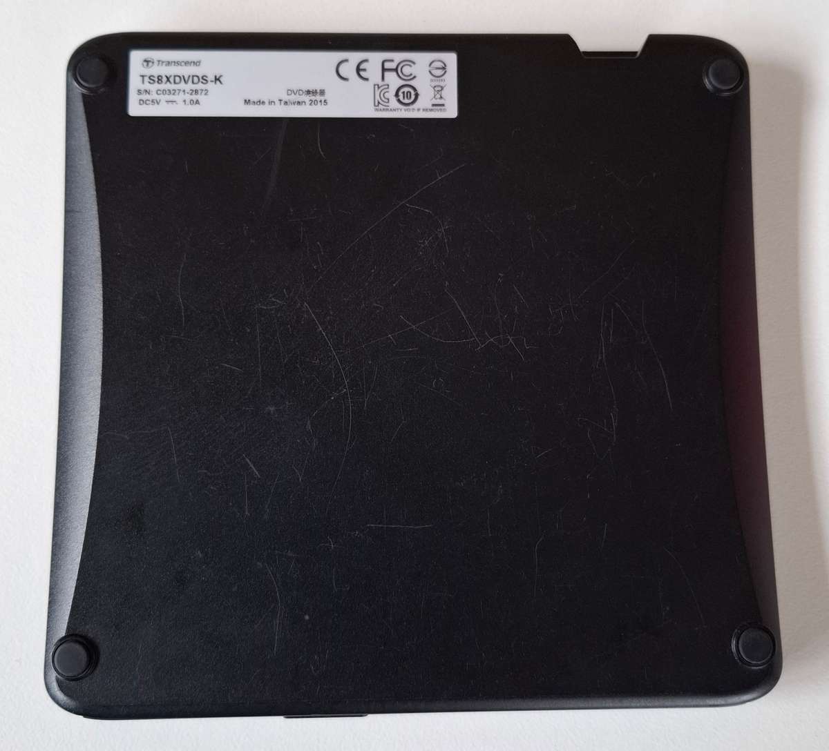 Transcend Portable External USB CD DVD Writer