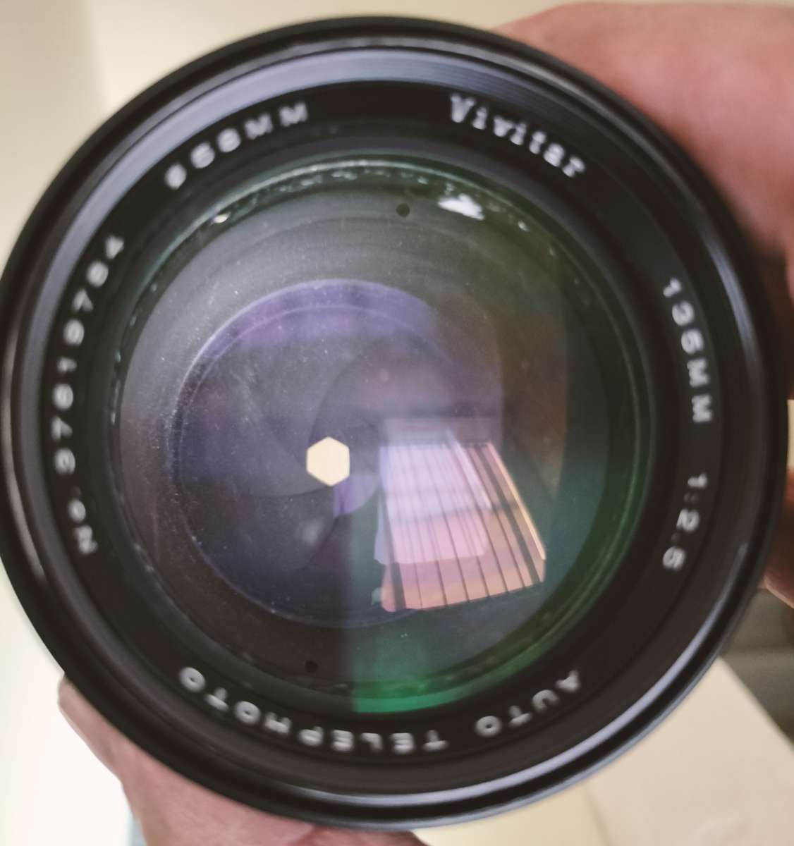 Vintage Vivitar 135mm lens