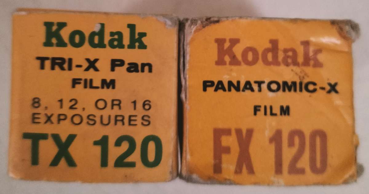 Vintage Kodak film (black and white) - expired