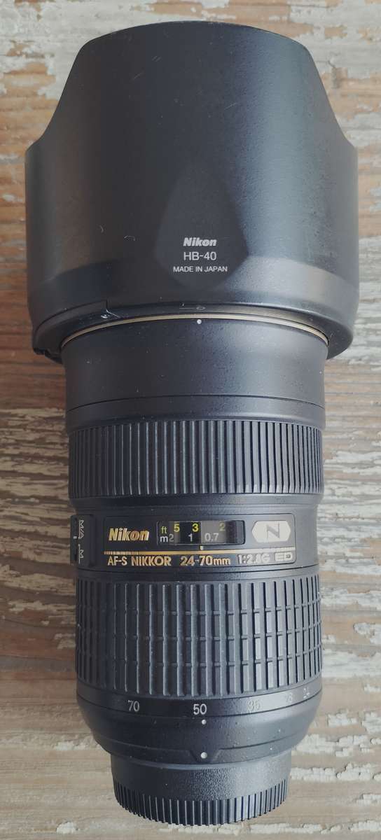 Vintage Nikon lens - AF S 24-70mm f2.8 G ED (MC6)