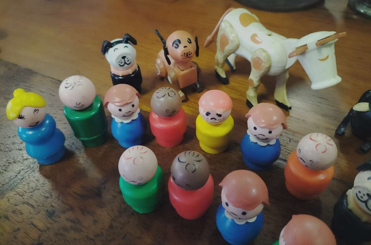 Vintage Fisher Price figurines/farm animals (x20)