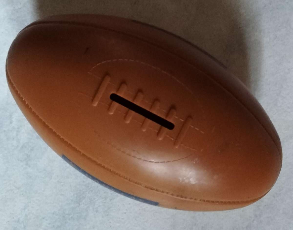 Vintage Barclays Bank plastic piggy bank / savings box / savings bank