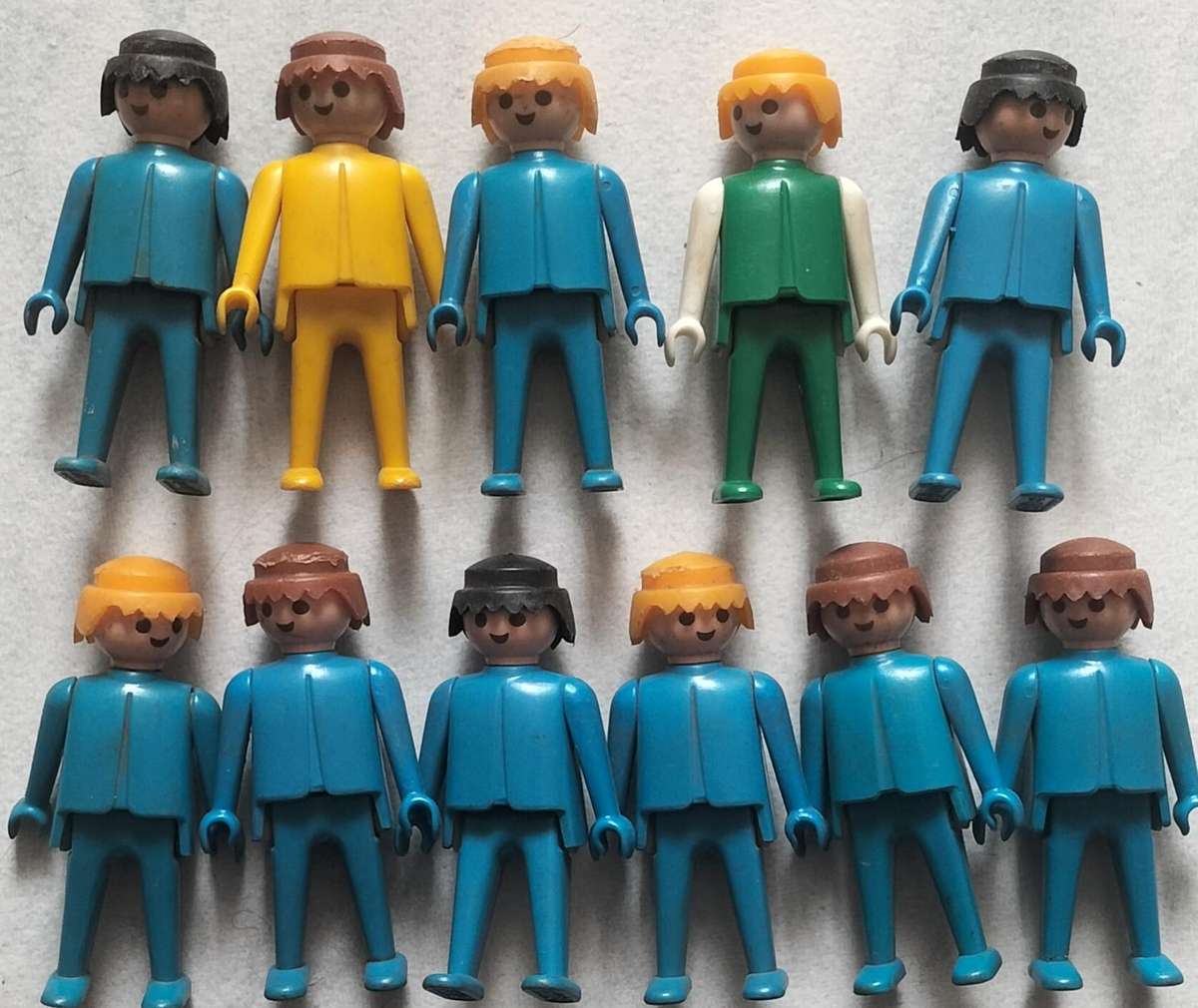 Vintage Playmobil figurines (x11)
