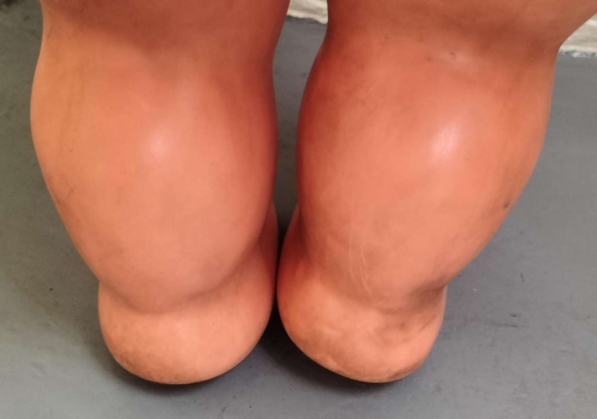 Large winged rubber Kewpie (60cm)