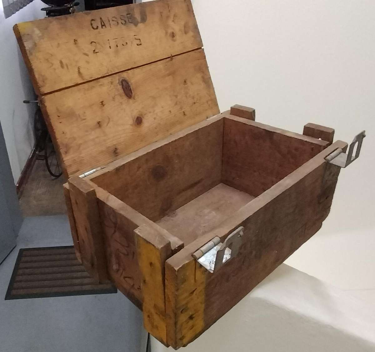Wooden military Ammo case