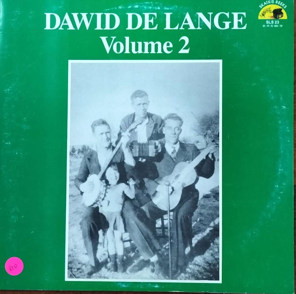 Boere musiek plaat - Vinyl / LP / Record - Dawid de Lange (Volume 2)