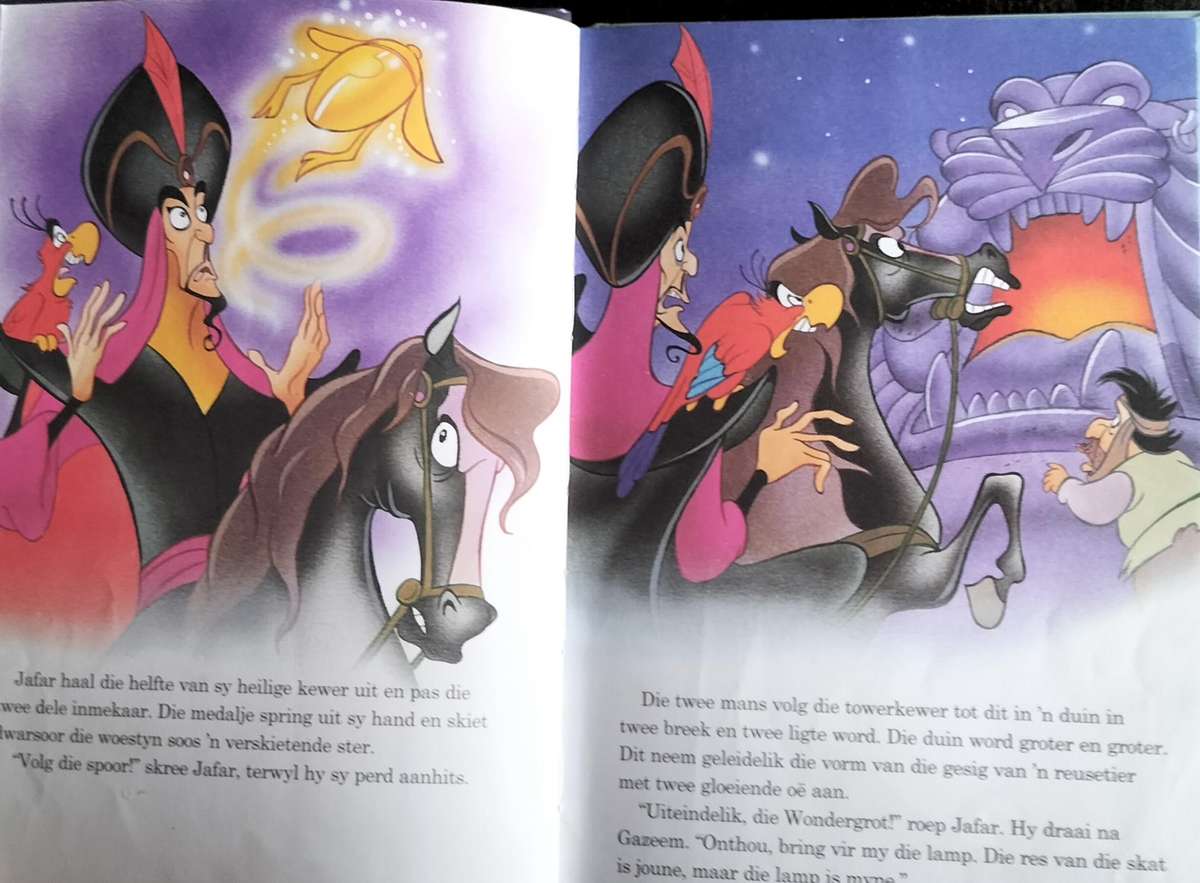 Disney se wonder wereld van lees - Aladdin (1993) - hardeband