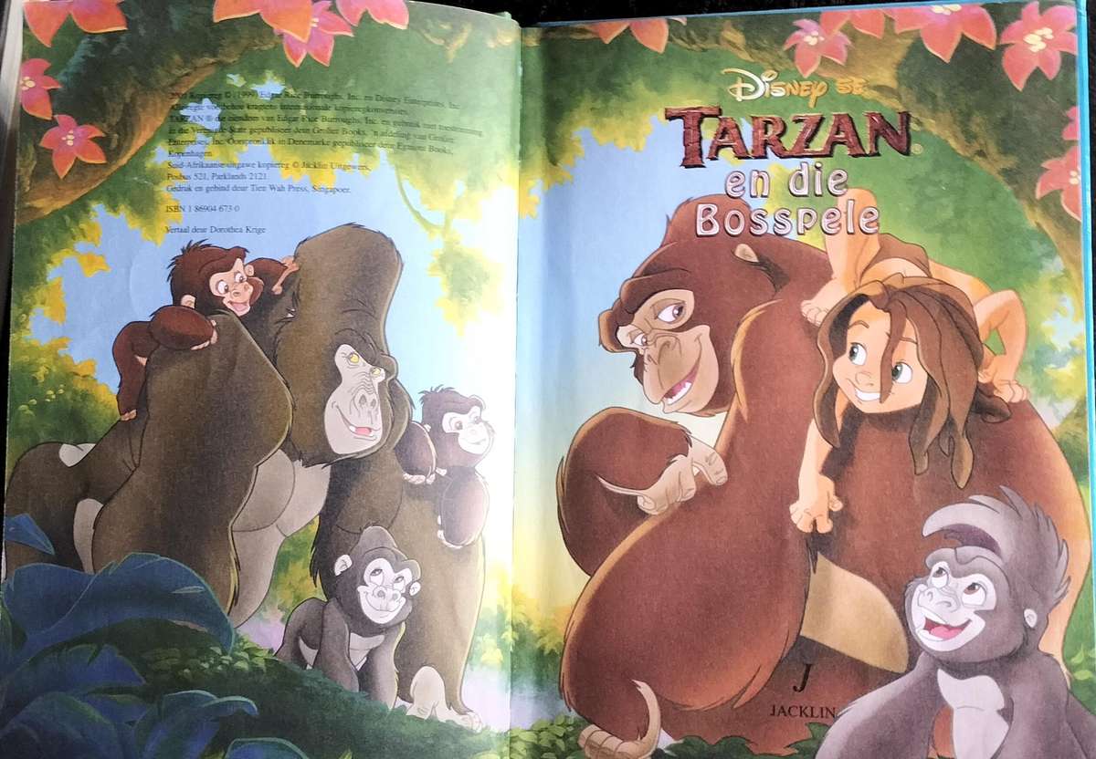 Disney se wonder wereld van lees - Tarzan (1999) - hardeband