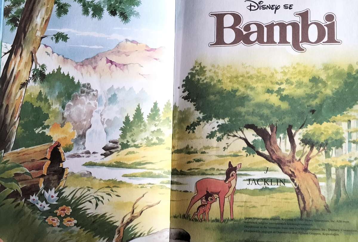 Disney se wonder wereld van lees - Bambi (1996)  - hardeband