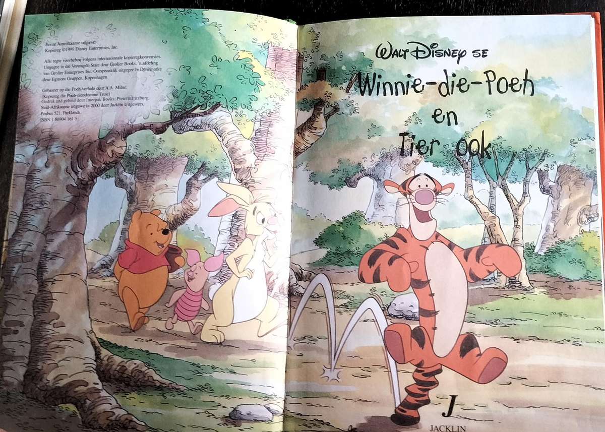 Disney se wonder wereld van lees - Winnie die Poeh en tier ook (1999)  - hardeband