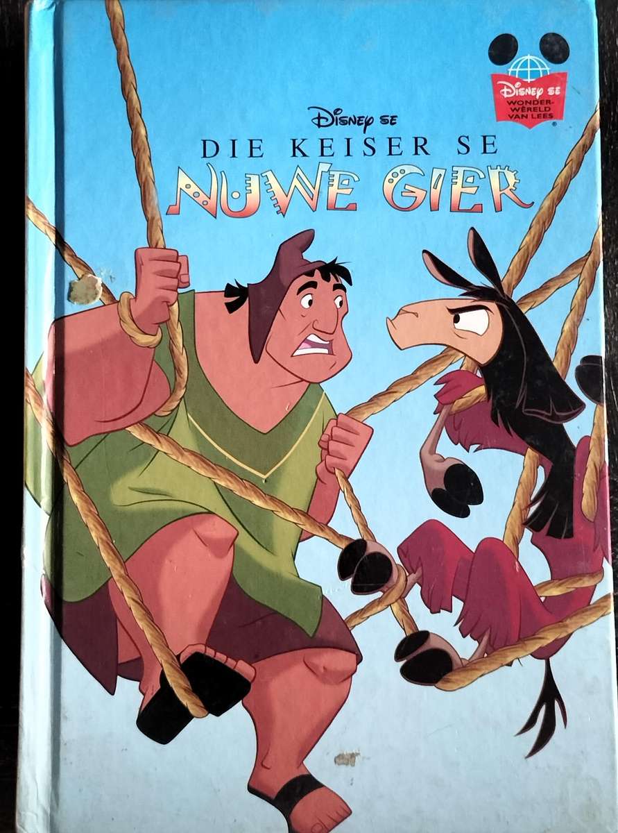 Disney se wonder wereld van lees - Die keiser se nuwe gier (2000)  - hardeband