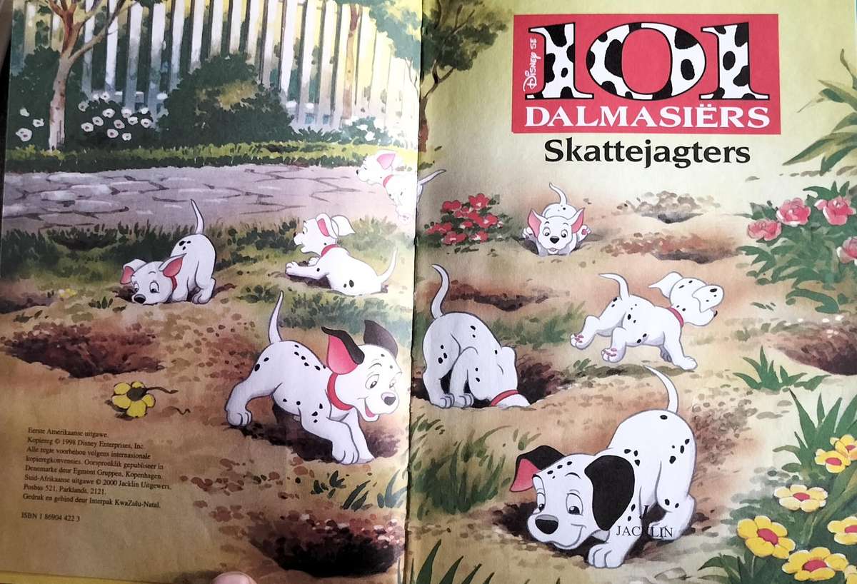 Disney se wonder wereld van lees - 101 Dalmasiers - skattejagters (1998)  - hardeband