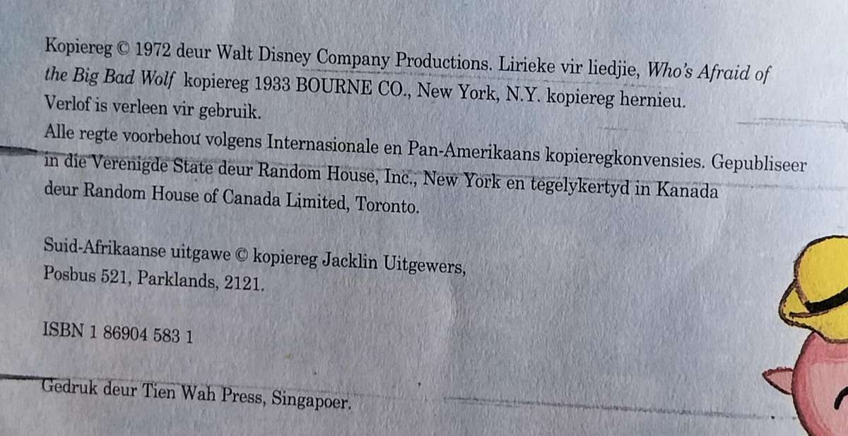 Disney se wonder wereld van lees - Die drie varkies (1972)  - hardeband