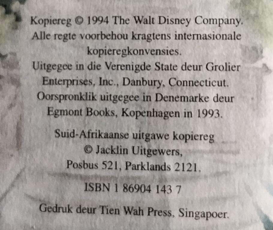 Disney se wonder wereld van lees - Lady en die vabond (1993)  - hardeband