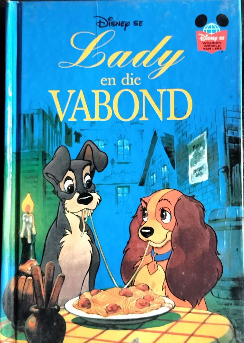 Disney se wonder wereld van lees - Lady en die vabond (1993)  - hardeband