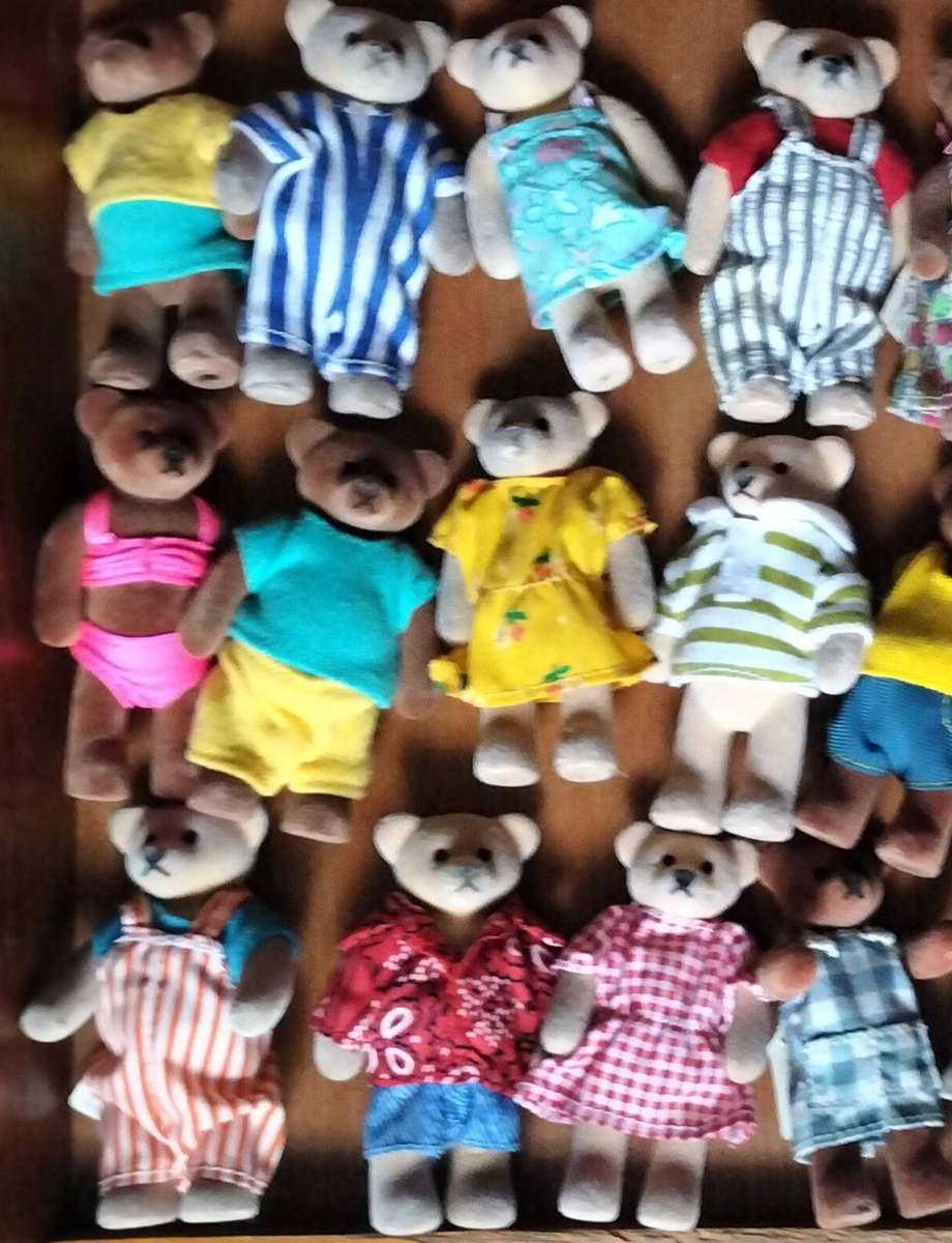McDonald's Teddy Bear collection (x 26) - 9 without name tags