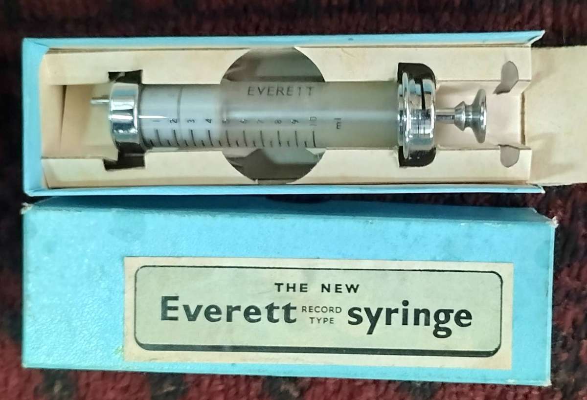 Vintage General Practitioners case filled with essential medical items