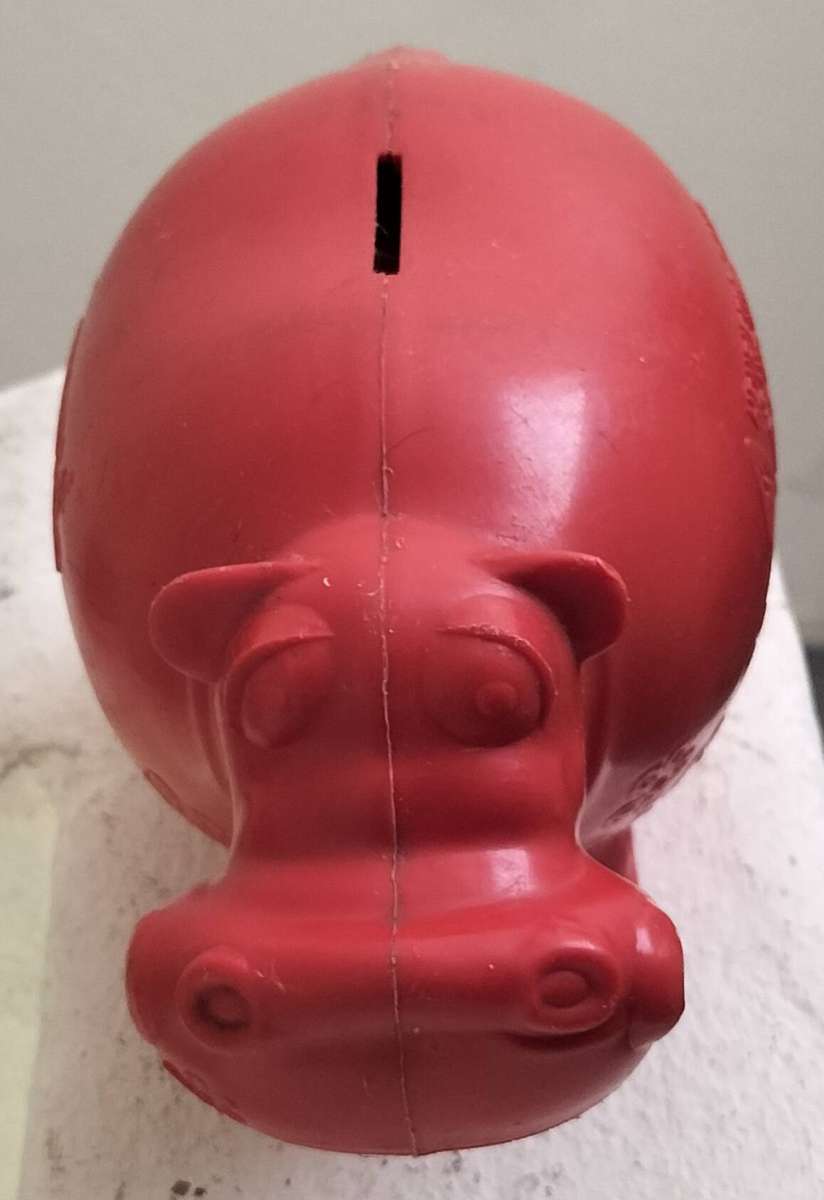 Vintage Allied Bank savings box / money box / piggy bank