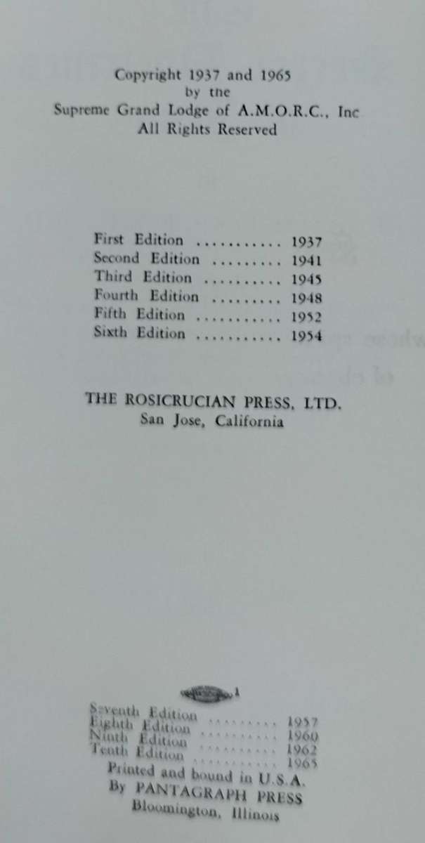 The secret doctrines of Jesus (Spencer Lewis, 1965)