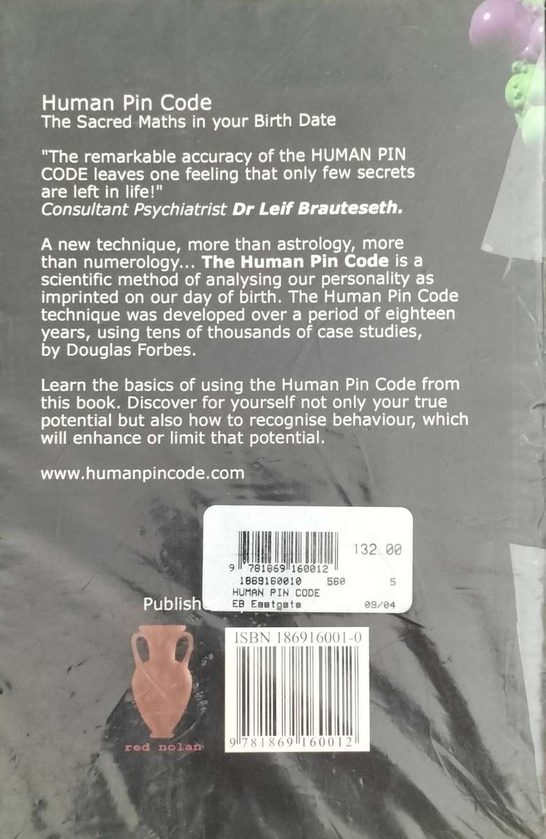 Human pin code - the sacred maths in your birth date (Forbes & Higgins, 2002)