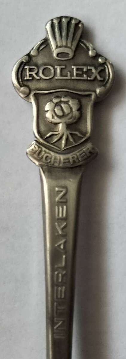 Vintage souvenir spoon - Rolex - Switzerland