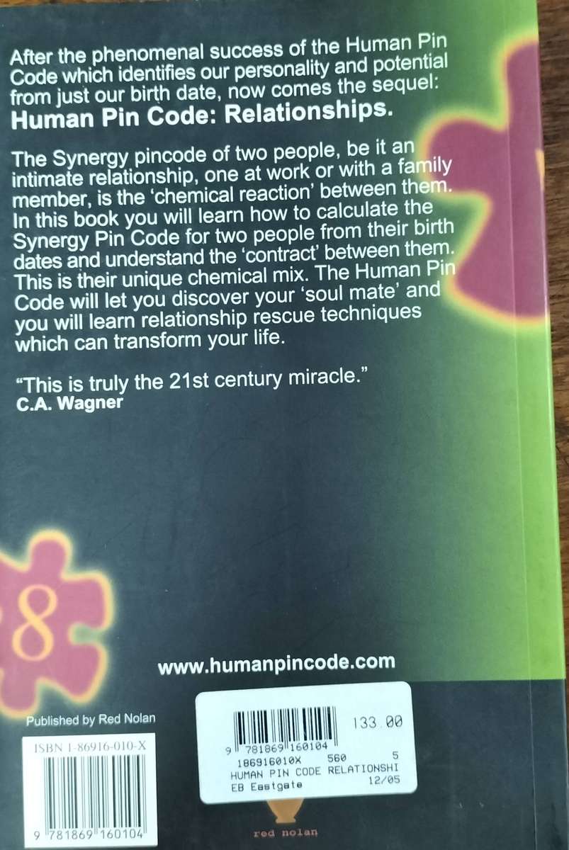 Human Pin Code - Relationships (Forbes, 2004)