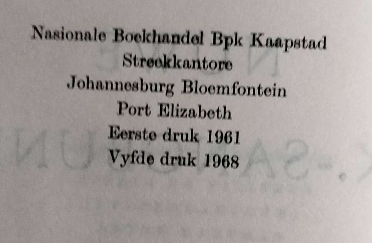 Nuwe FAK-Sangbundel met 388 liedere (1968)