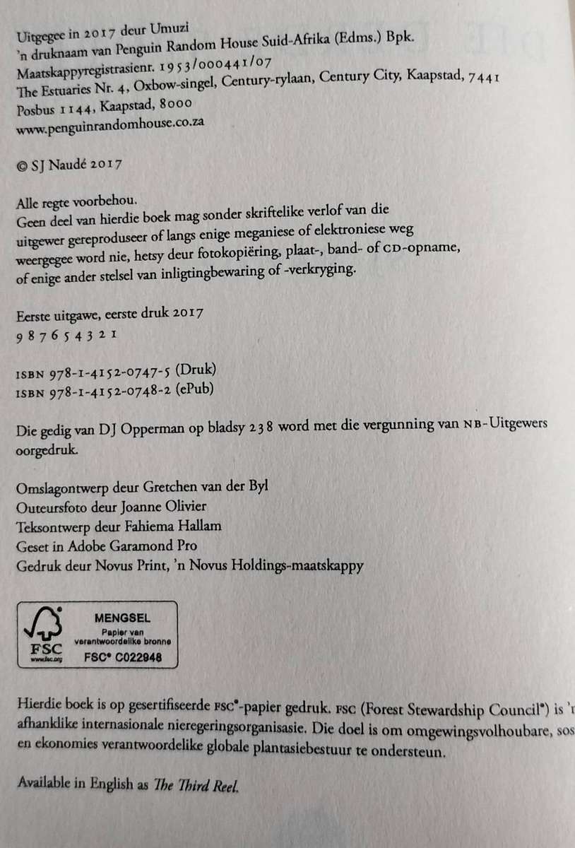 Die derde Spoel (Naude, 2017)