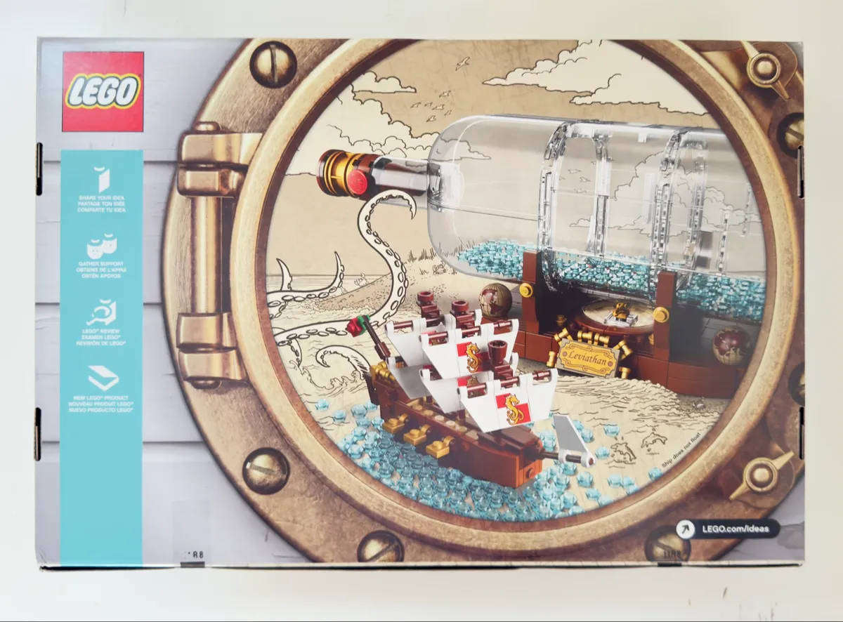 LEGO Ideas : Ship in a bottle : 21313 - Sealed New