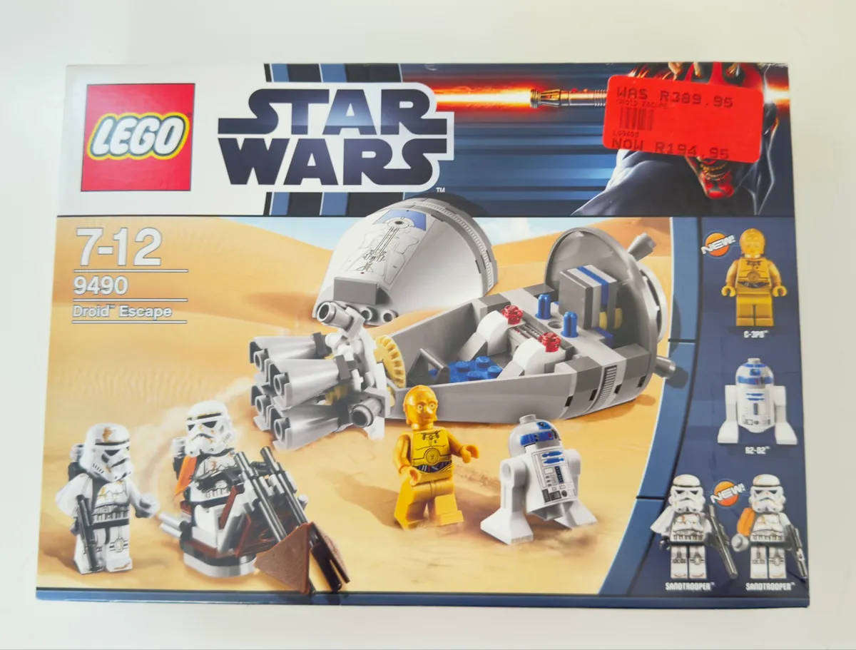 LEGO Star Wars - Episode IV - Droid Escape - 9490 - Sealed New