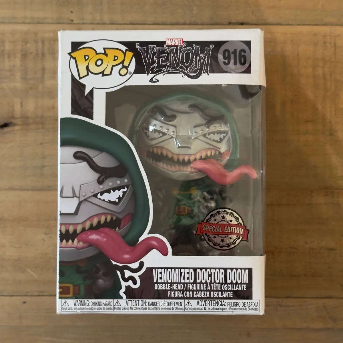 FUNKO POP! 916 Venomized Doctor Doom - Marvel Venomized - New in Box
