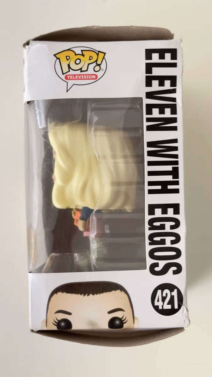Funko POP! Television  Eleven with Eggos (Blonde Wig) Chase Edition #421